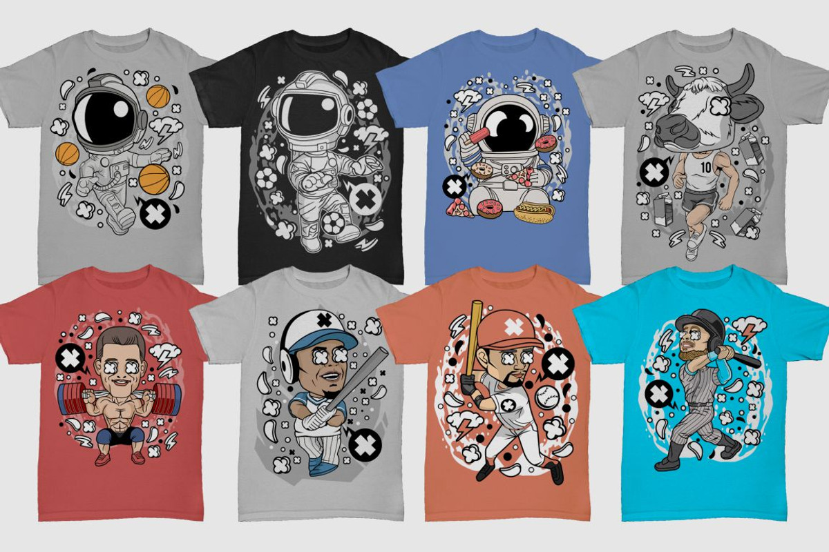 Cartoon Vector #7 Designs Bundle, an Illustration by roach_graphic (Photo 2 of 14)