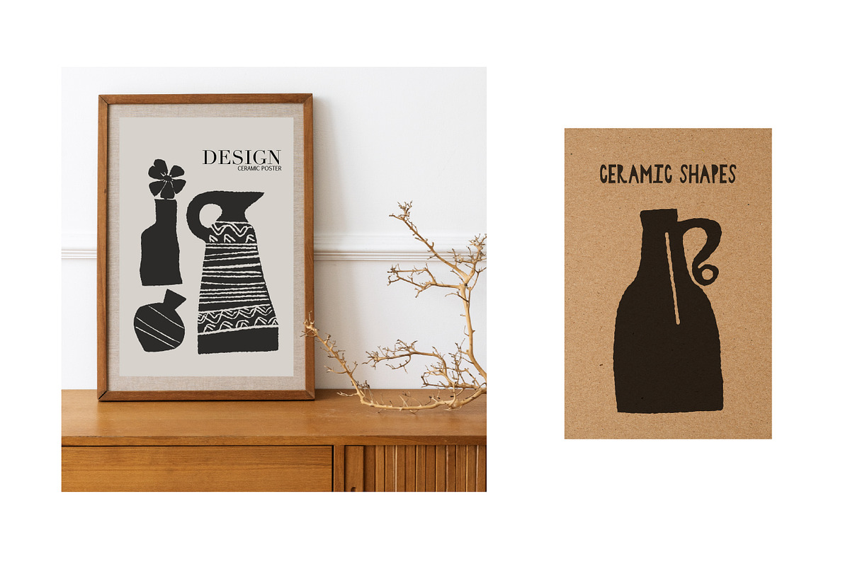 80 Ceramic Shapes Vector Elements, an Object Illustration by BAGIRA | Studio (Photo 3 of 7)