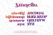 Stancilo, a Serif Font by Ardyanatypes (Thumbnail 11 of 12)
