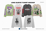 Long Sleeve T-shirt Mockup, a Shirt Mockup by Irhasalfahad (Thumbnail 3 of 3)