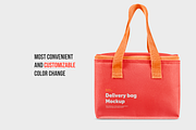 Delivery Bag Mockup, a Packaging Mockup by BlackMockup (Thumbnail 4 of 8)