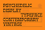 Morgan Flower - Retro Psychedelic, a Font by Nirmana Visual (Thumbnail 7 of 11)