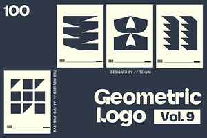 Geometric Logo Template Vol 9
