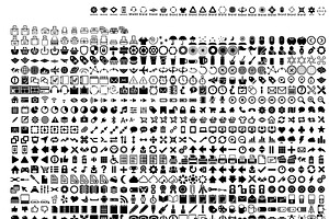 888 Development icons, 24 icon logos
