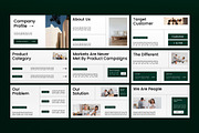 White Company Profile Google Slide, a Presentation Template by graphicook (Thumbnail 2 of 4)