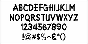 Road Picture JNL, a Sans Serif Font by Jeff Levine Fonts (Thumbnail 3 of 5)