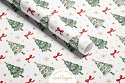 Watercolor Whimsical Christmas Set, a Decorative Illustration by Carol Lozove (Thumbnail 38 of 44)