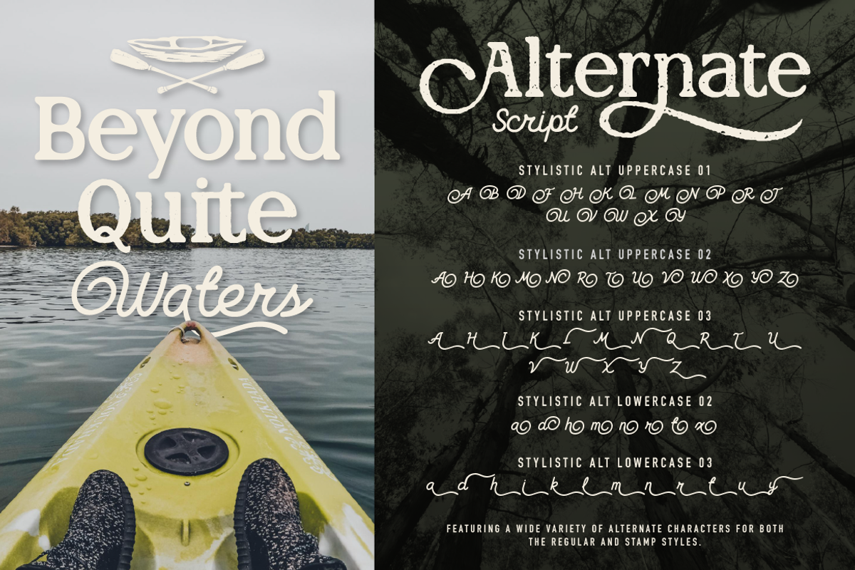 Rofina, a Serif Font by Burntilldead (Photo 9 of 11)