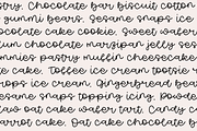 Cake Lovers Cute Font, a Script Font by Sofia Skoog (Thumbnail 8 of 11)