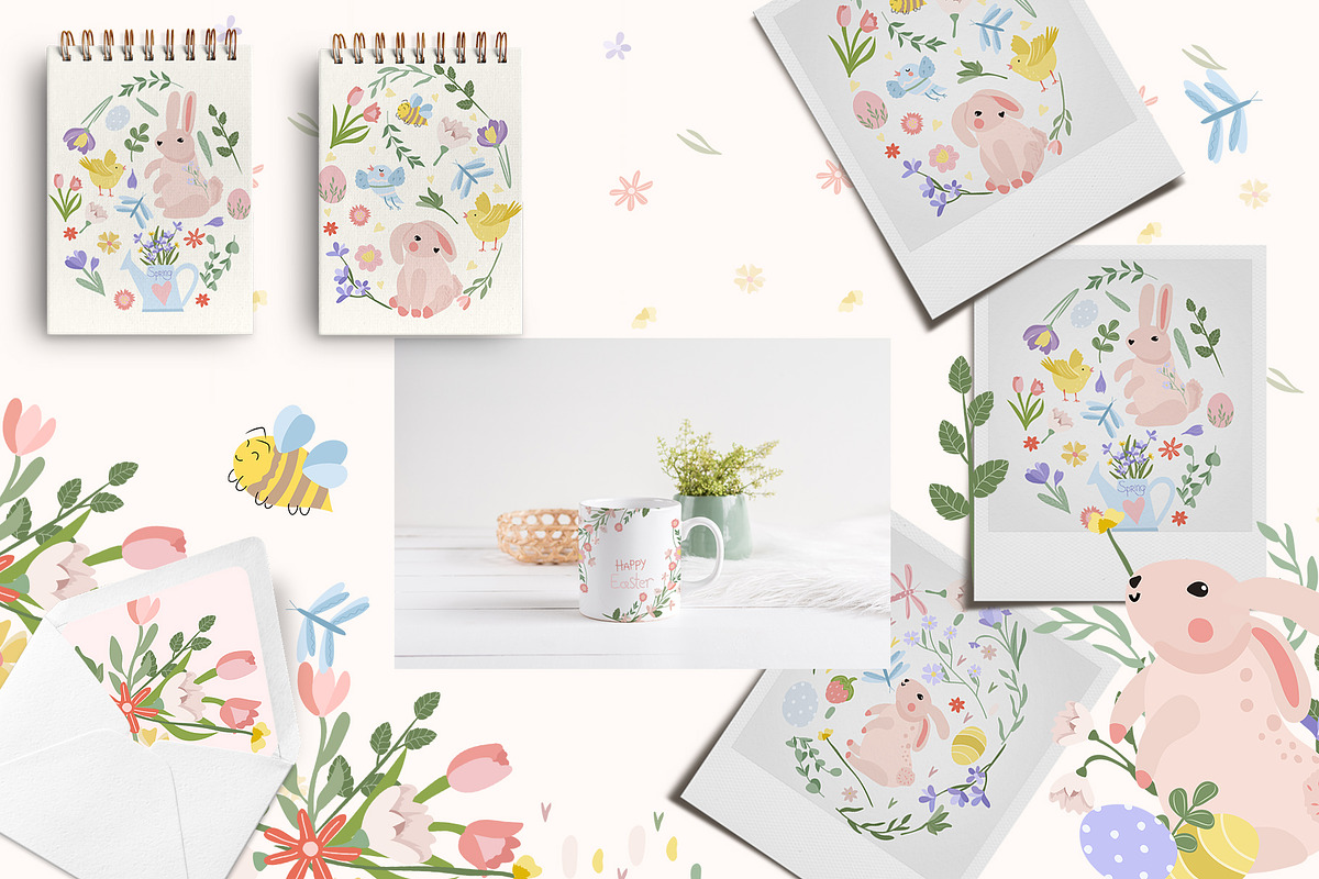 Spring Easter, Bunny collections, a Graphic by Usis (Photo 10 of 27)