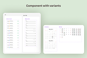Calendar Mobile App Figma UI Kit, an UI Kit Template by BeadyLab (Thumbnail 4 of 4)