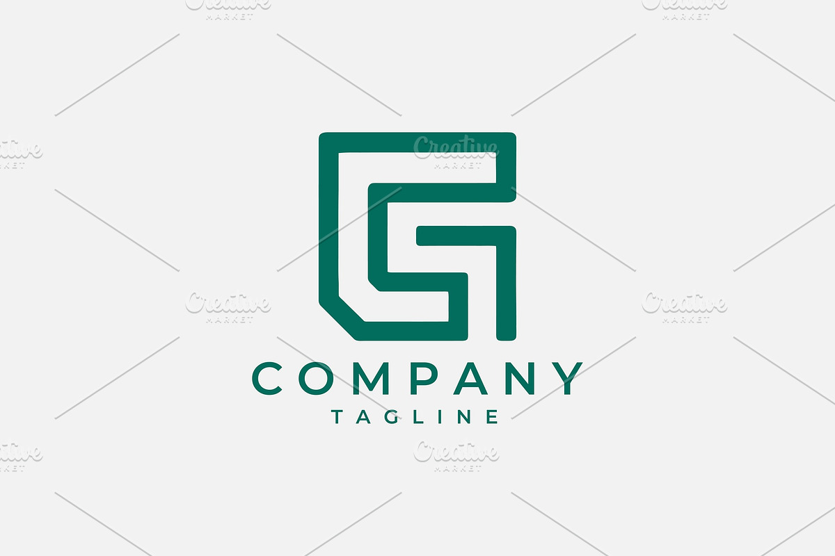 Abstract Letter G Geometric Logo, a Branding & Logo Template by Vectorium Studio (Photo 2 of 2)