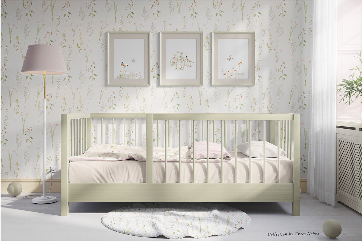 Watercolor wildflowers floral set, a Decorative Illustration by Grace Noboa Illustrations (Photo 13 of 14)