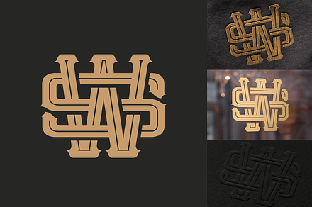 SW WS Monogram Logo, a Branding & Logo Template by Alphabet Agency