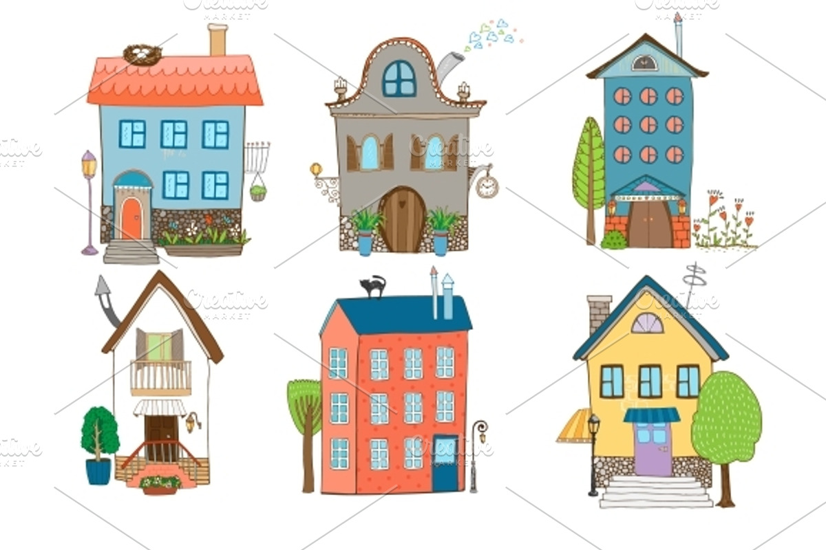 Sweet Home Vector Illustration