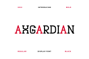 Axgardian Display Font, a Serif Font by infernostudio3 (Thumbnail 1 of 16)
