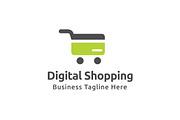 Digital Shopping Logo Template, a Branding & Logo Template by Logo20 (Thumbnail 1 of 2)