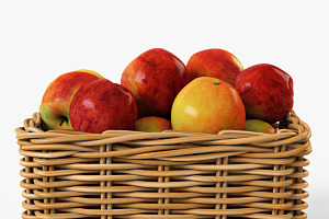 Apple Basket Ikea Byholma 1 Natural