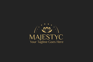 Majesty Letter M Logo Template