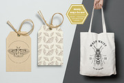 Dotwork Vector Insects, an Animal Illustration by nordicworker (Thumbnail 3 of 5)