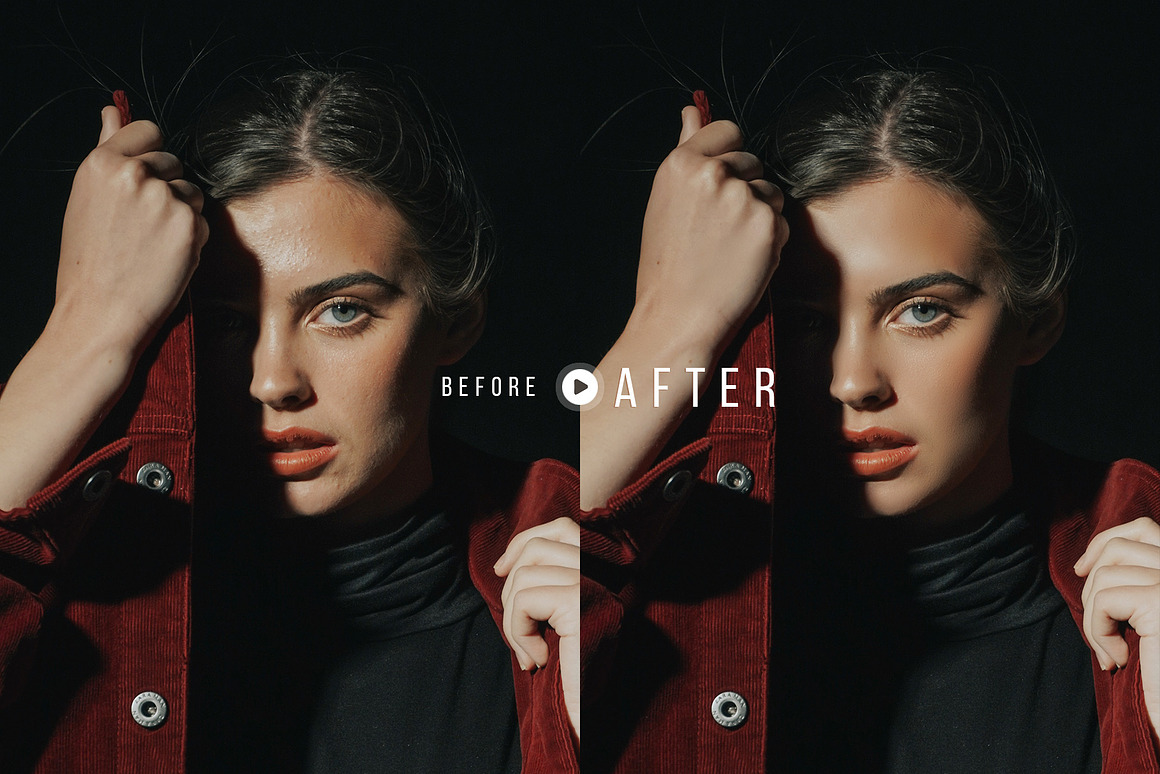 Soft Skin Easy Retouch Action, an Action Add-On by Presetrain Co. (Photo 4 of 5)
