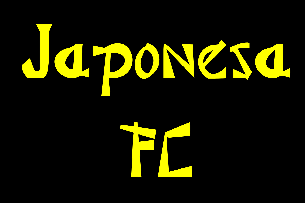 Japonesa FC, a Sans Serif Font by Intellecta Design (Photo 1 of 5)