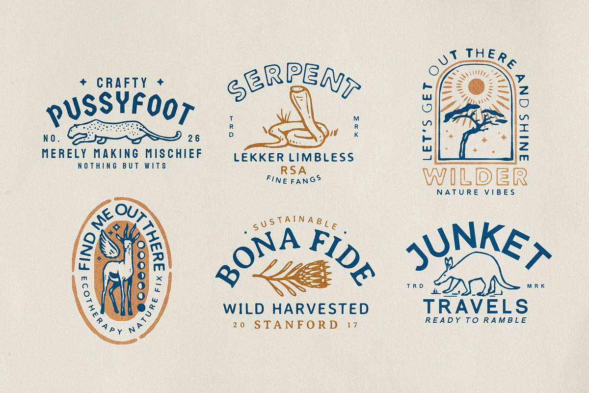 Wild Outdoors Adventure Logos 2, a Branding & Logo Template by Banana Night Fighter (Photo 2 of 8)