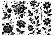 floral pattern large roses, an Illustration by Amazin_art (Thumbnail 13 of 17)