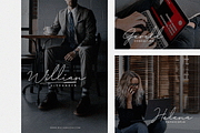 Milano Signature Font, a Script Font by Auratype (Thumbnail 9 of 12)