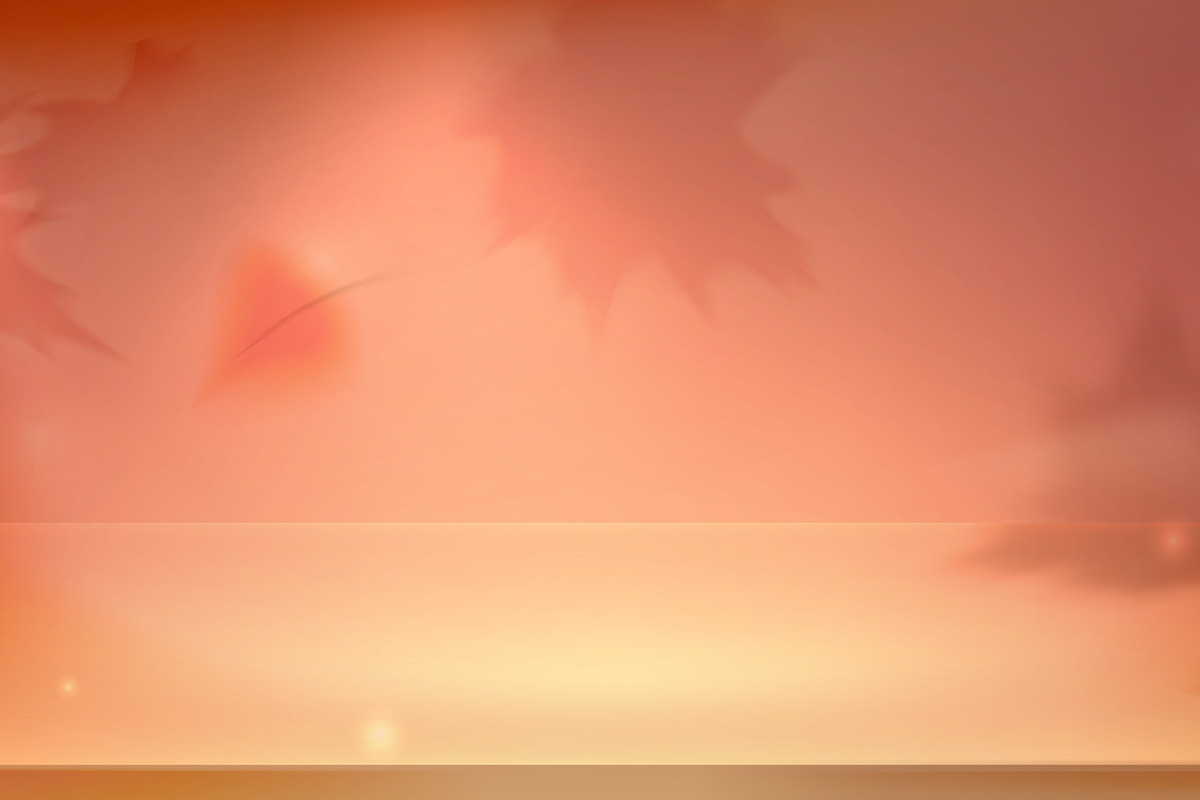 Autumn background with podium, an Object Illustration by art PVP - market (Photo 2 of 3)