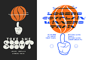 Basketball Spin, a Sport Illustration by hand draw (Thumbnail 1 of 6)