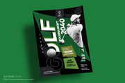 Golf Tournament Flyer Template, a Flyer Template by Satgur Graphic Design (Thumbnail 4 of 5)