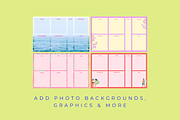 New EDITABLE Desktop Planners, a Stationery Template by Verte Studio (Thumbnail 4 of 4)