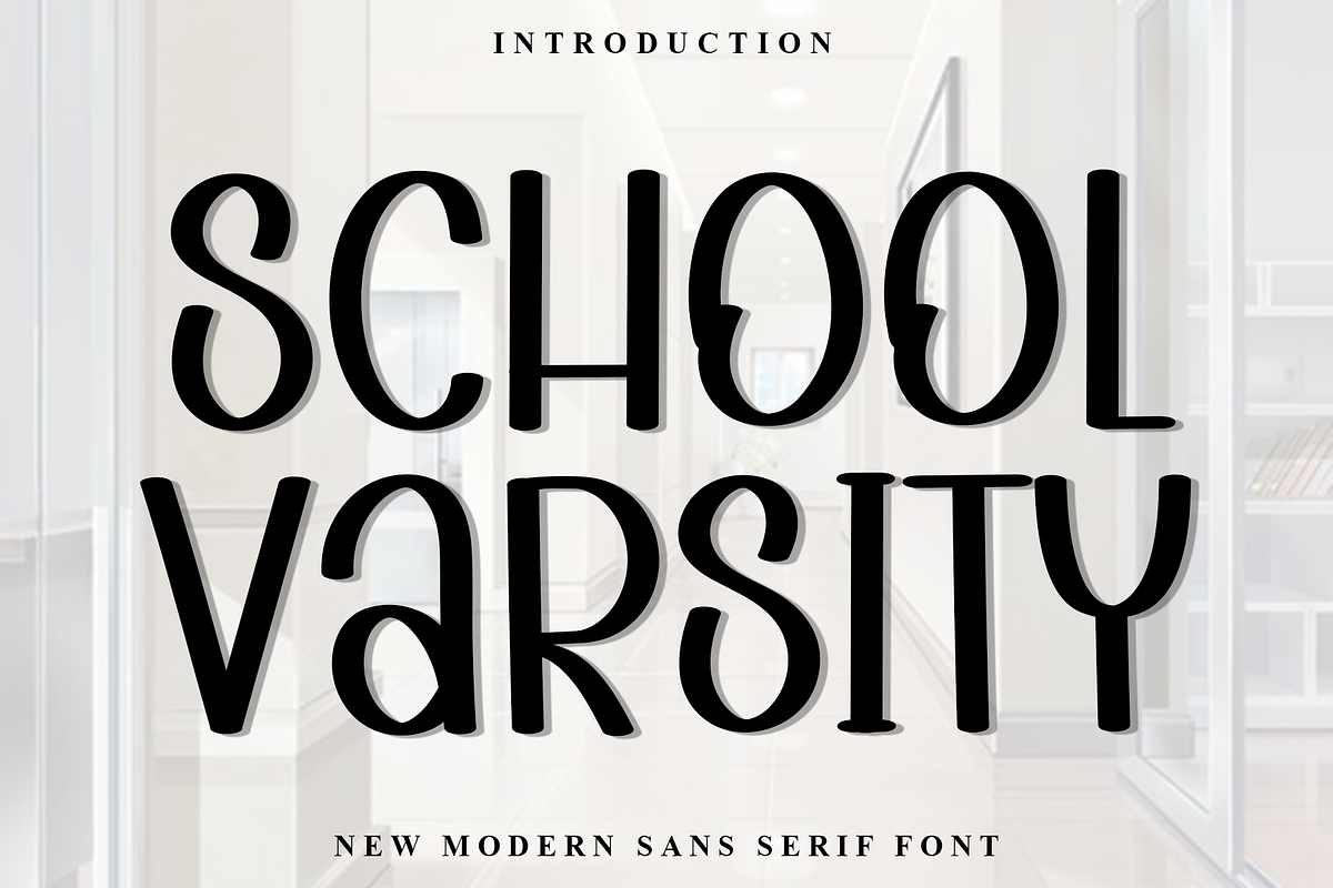 School Varsity, a Script Font by FreshTypeINK (Photo 1 of 8)