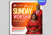 Sunday Worship Church Templates, a Social Media Template by Design Up (Thumbnail 3 of 4)