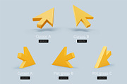 Papercraft cursor, an Object Graphic by TITO (Thumbnail 2 of 3)