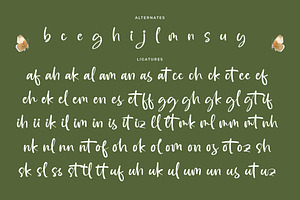 Bagtrich - Handwritten Font