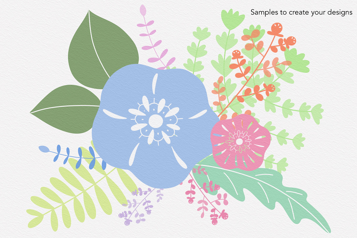 Lovely Floral Doodles, a Brush Add-On by Sense Library (Photo 19 of 30)