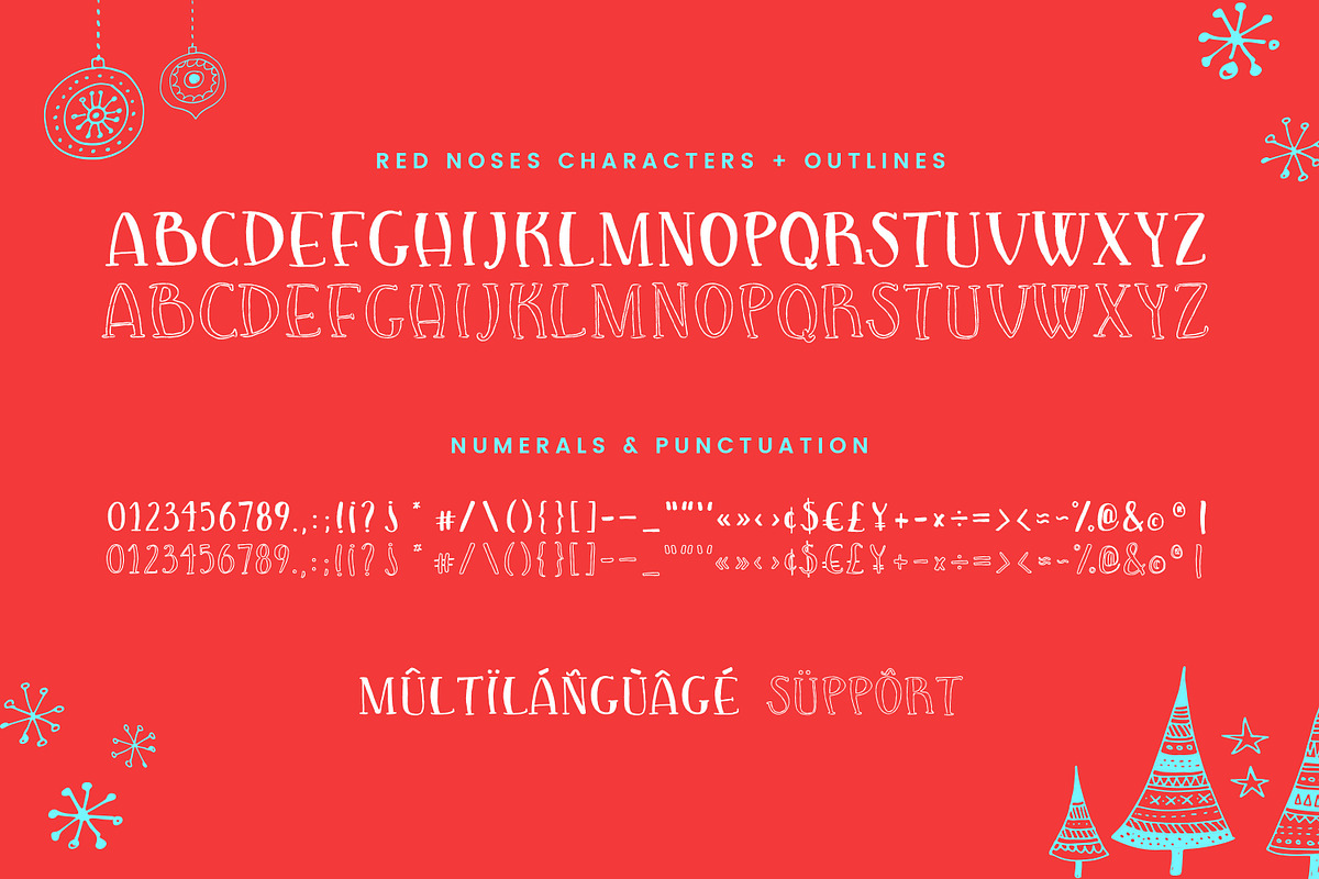 Red Noses | A Serif Display preview 2