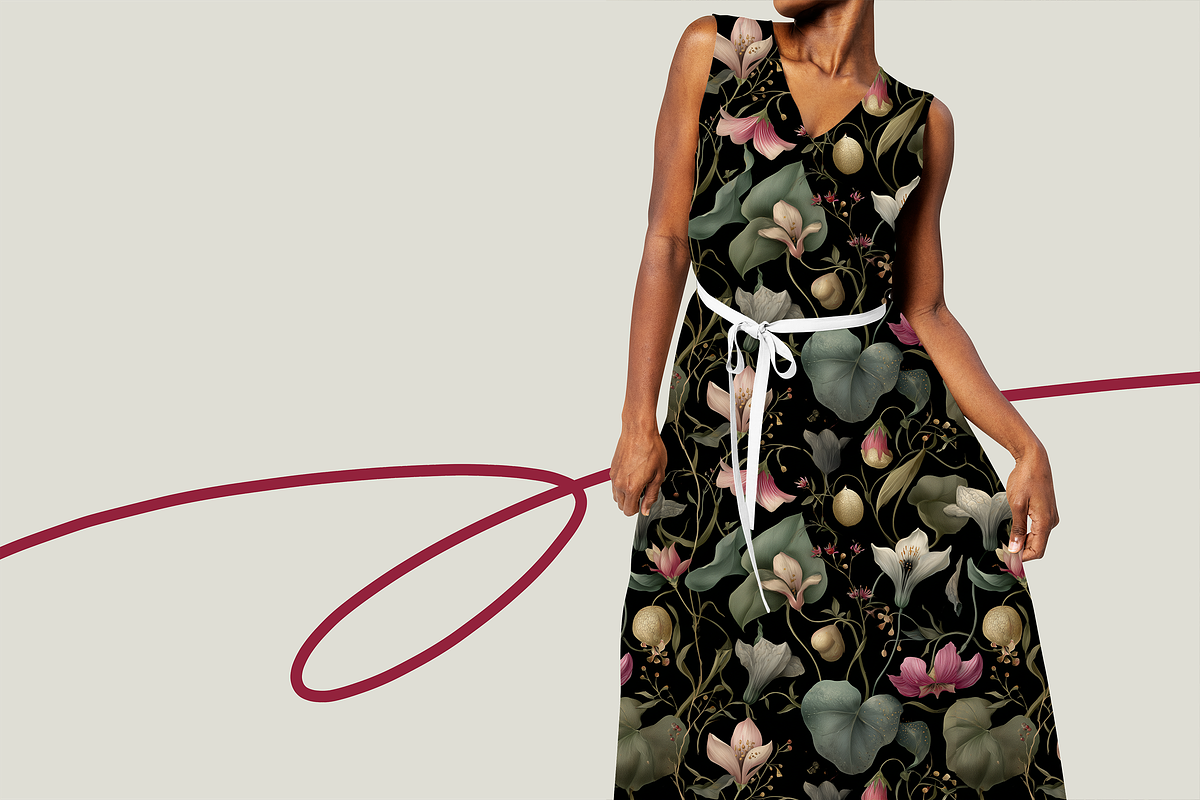 DARK COTTAGECORE Seamless Pattern, a Pattern Graphic by AYAKA Studio Co. (Photo 8 of 9)