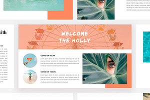 Holly - Vibes Keynote Template