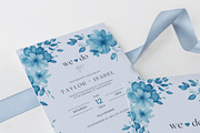 Wedding Template Bundle Light Blue, an Invitation Template by MarryMeMoments (Thumbnail 3 of 7)