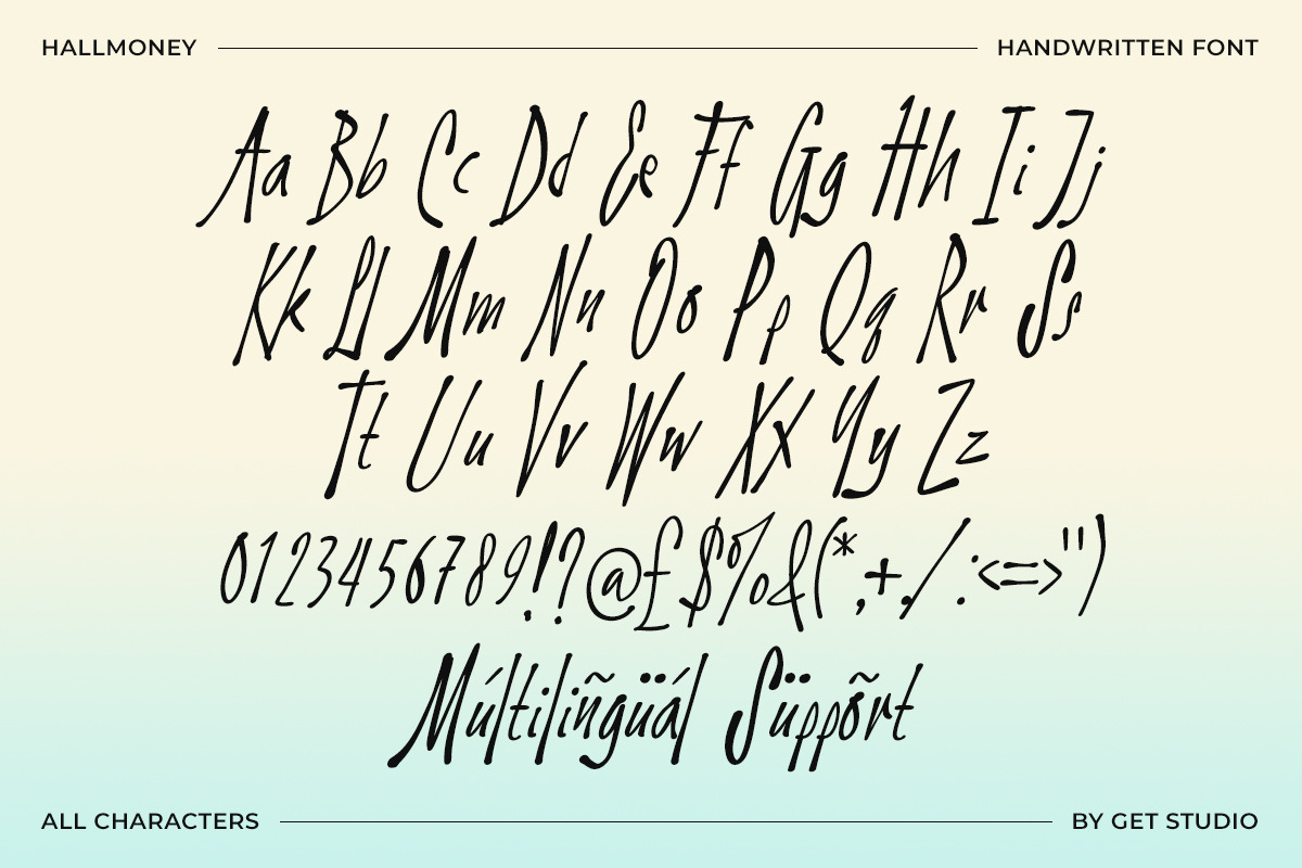 Aloniah - Handwritten Font, a Handwritten Font by Get Studio (Photo 11 of 14)