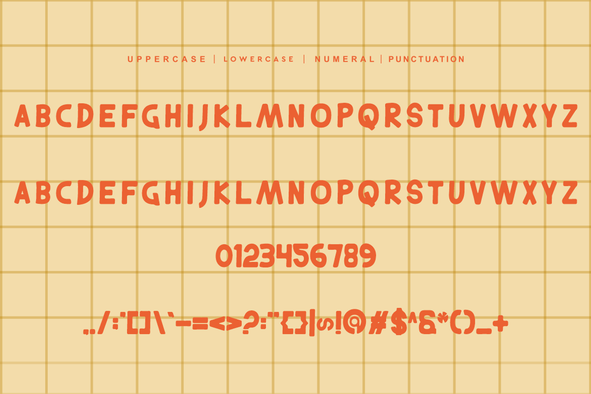 Heronake - Round Font, a Sans Serif Font by QR Design Studio (Photo 4 of 6)