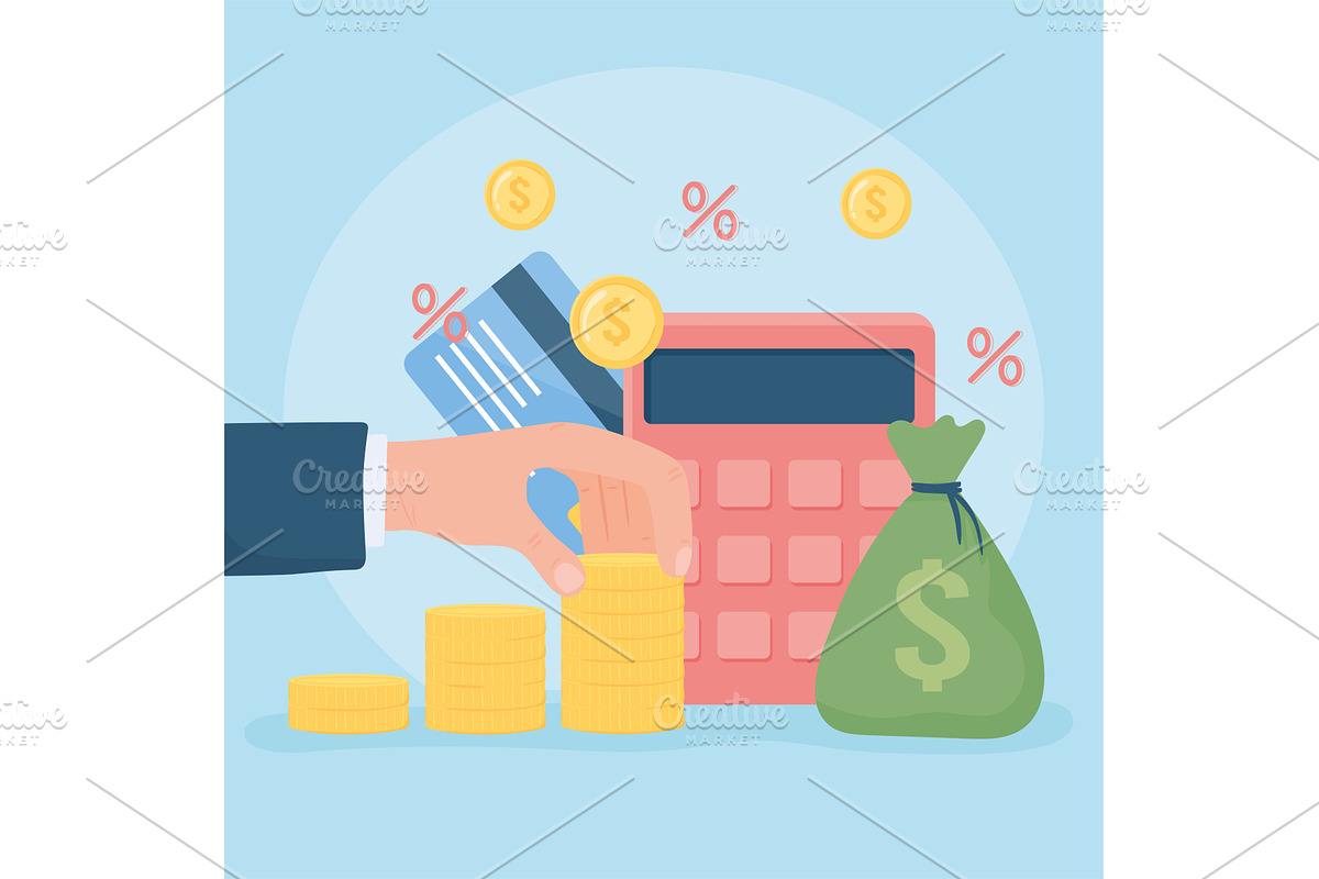 income growth money, a Finance Illustration by studiogstock