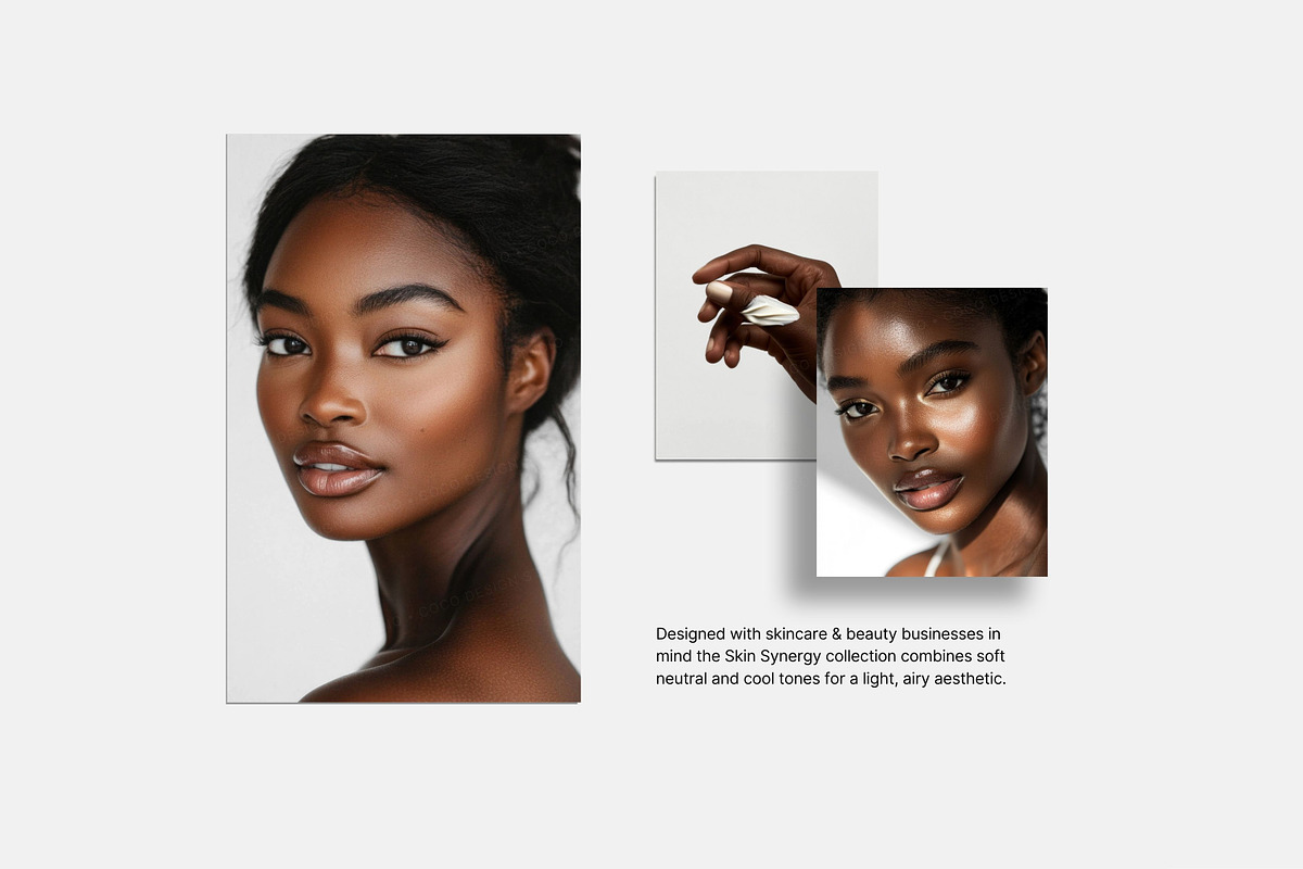 Diverse Beauty Skincare Stock Images, a Beauty & Fashion Photo by COCO Designs (Photo 15 of 20)