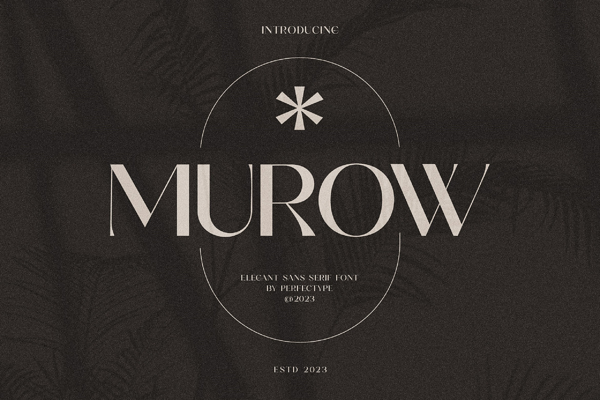 Murow Elegant Serif Font Typeface, a Serif Font by Perfectype (Photo 1 of 10)
