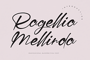 Ragellia Mellinda | handwritten font, a Script Font by Scratchones (Thumbnail 1 of 9)
