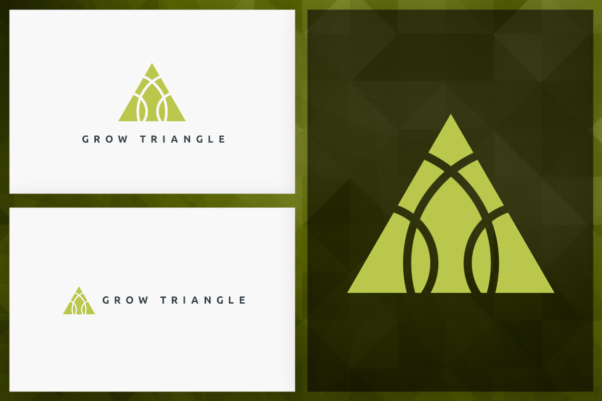 20 Triangle Logos - Filled edition, a Branding & Logo Template by VP Fonts (Photo 21 of 21)