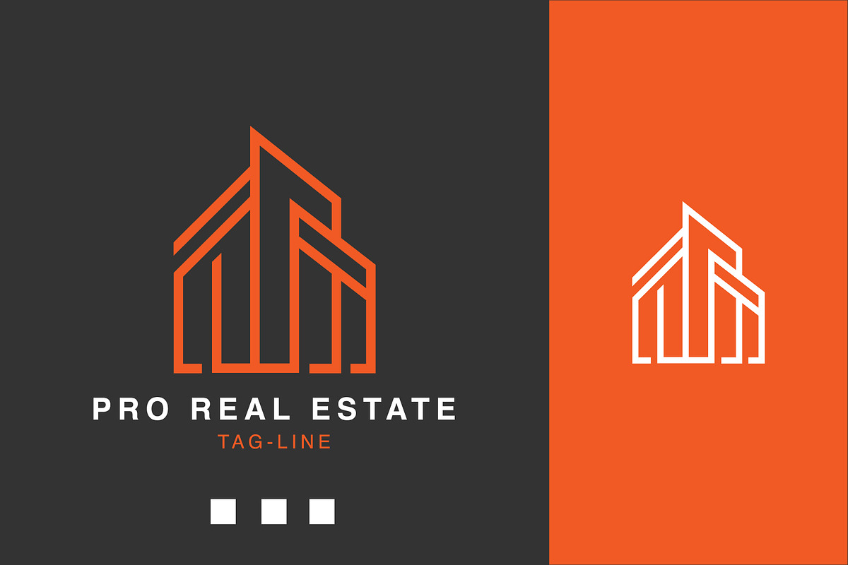 Modern Real Estate Line Art Logo, a Branding & Logo Template by design_proleague (Photo 1 of 2)